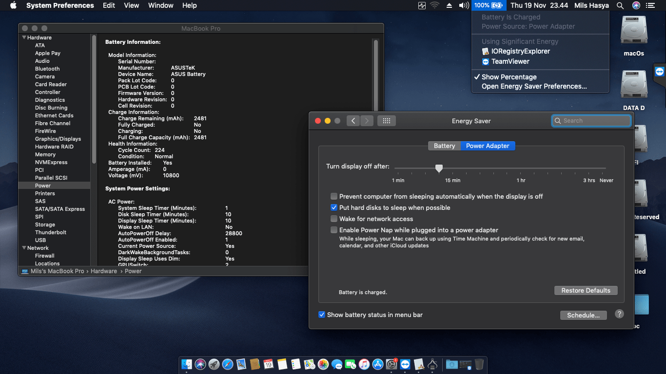 Asus X441UA WX095T [SkyLake   Intel HD 520 + I2C]   OpenCore 6